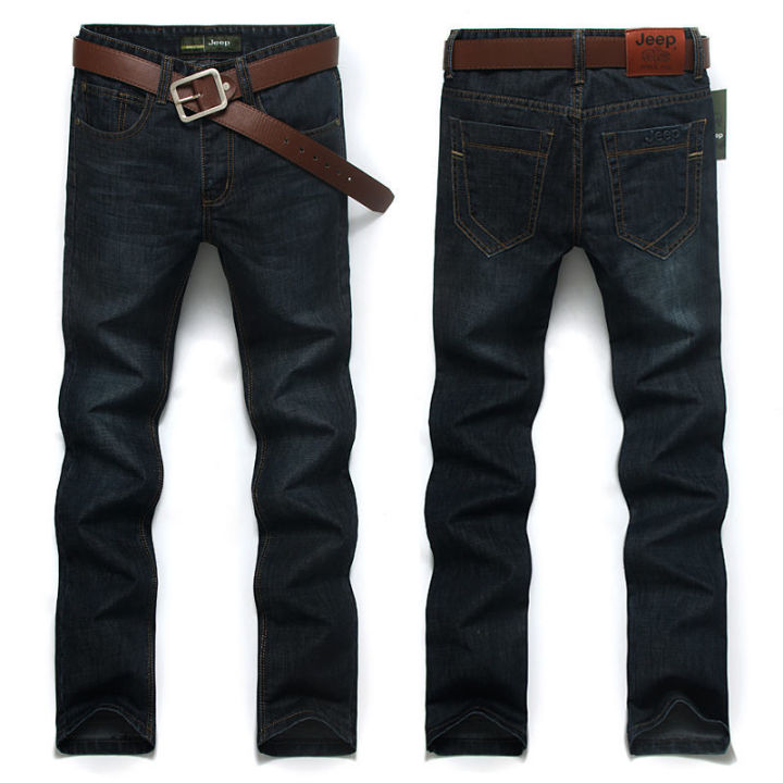 Thin%20NIANJEEP%20Jeep%20Men's%20Jeans%20Men's%20Straight%20Slim%20Casual%20Loose%20plus%20Size%20High%20Waist%20Thick%20Men's%20Clothing%20-%20Image%205