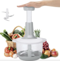 Manual Vegetable Chopper/ Manual Food Processor (hand use). 