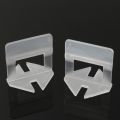 200PcsTile Leveling System Clips Spacer Plastic Tiling Tools 1.0mm. 