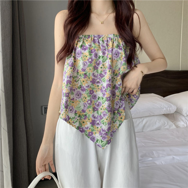 Yfashion%20Women%20Cotton%20Halter%20Neck%20Tank%20Tops%20Fashion%20Sweet%20Floral%20Printing%20Sleeveless%20Tops%20Elegant%20Loose%20Irregular%20Vest%20-%20Image%208