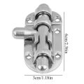 Boat Bar Sliding Lock Boats Marine Ship 316 Stainless Steel Door Window Latch Sliding Lock Barrel Bolt-60mm. 