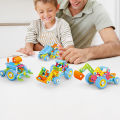 Puzzle Blocks Cultivate Shape Recognition Mechanical Engineering Vehicle Puzzle Blocks. 