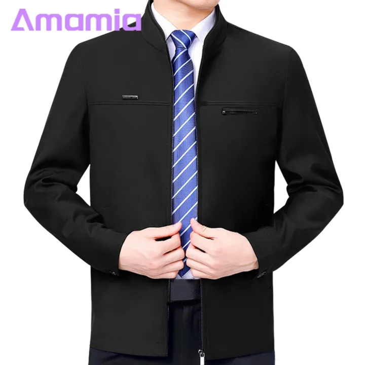 Men%20Coat%20Stylish%20Men's%20Slim%20Fit%20Jacket%20with%20Stand%20Collar%20Perfect%20for%20Business%20Casual%20Wear%20Zipper%20Closure%20Multiple%20Pockets%20Trendy%20Mid-aged%20Outwear%20Men%20Cold%20Weather%20Coat%20-%20Image%202