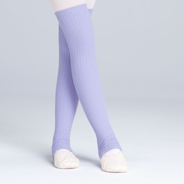 Girls%20Ballet%20Leg%20Warmers%20Long%20Leg%20Warmer%20Dance%20Sports%20Socks%20Kids%20Knitted%20Stirrup%20Leg%20Warmers%20for%20Yoga%20Ballet%20Dance%20-%20Image%204
