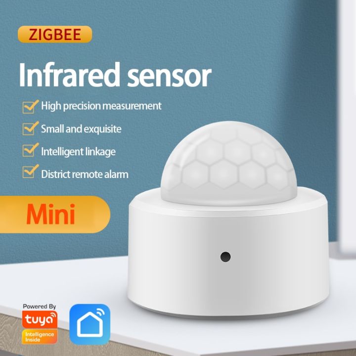 Zigbee 3.0 Tuya Mini Smart Human Body Sensor Motion Movement PIR ...