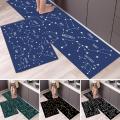 Water-absorbent Carpet Soft Absorbent Kitchen Carpet Keep Floors Clean Comfortable Easy to Maintain Home Accessory Stain-resistant Foot Mat. 