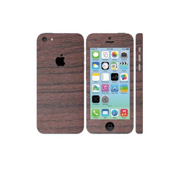 New%20style%20IPHONE%205C%20Padauk%20Wooden%20Texture%20Mobile%20Skin%20-%20Image%203