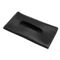 Car Tissue Box Towel Sets Car Sun Visor PU Leather Tissue Box Holder Car Tissue Holder for Cars Black. 