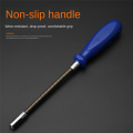 7mm Flexible Hex Screwdriver 90 Degree Bendable Nutdriver Hex Socket Fit For Car Repair. 