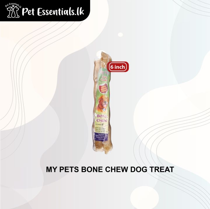 My Pets Bone Chew Dog Treat 6"