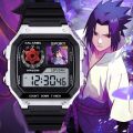 【Hengli jewelry story】Naruto Watch Naruto Sasuke Obito Madara Children's Electronic Watch Alarm Clock Chronograph Wristwatch. 
