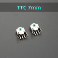 2pcs Ttc Mouse 7mm Wheel Encoder Green Core Decoder For Saitek Rat3 5 Mmo7 Corsair M65 M95 Life 5 Million Times. 