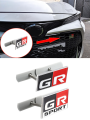 ChanxiLuxury Car Sticker GR Sport Logo Emblem Badge Decals for Toyota HV YARiS RZ RC RS C-HR Corolla Prius Harrier Camry Tacoma Venza rav4 GR. 
