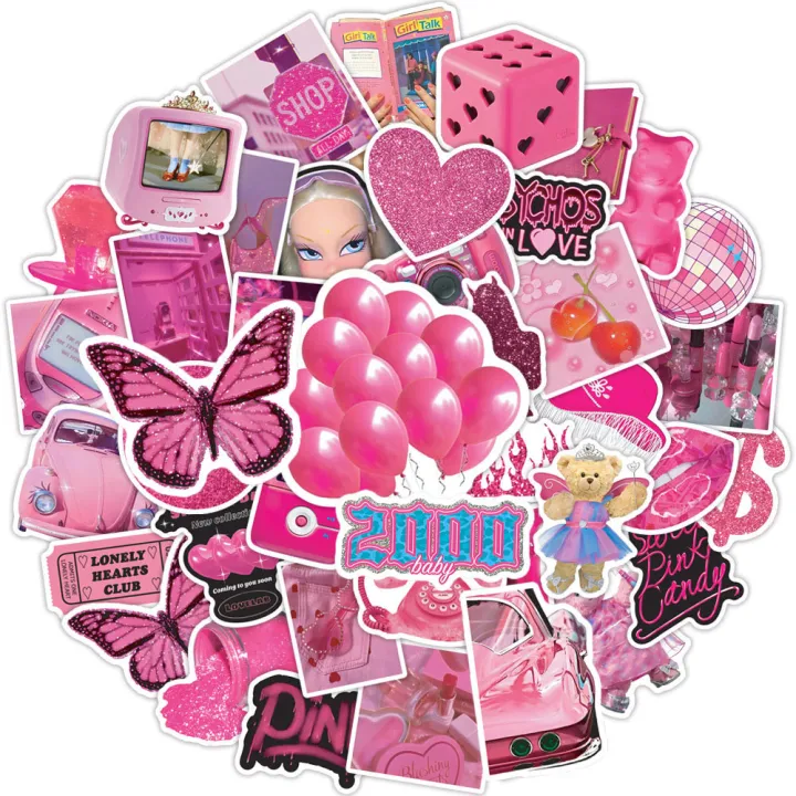 10/50Pcs%20Pink%20Preppy%20Girls%20Cartoon%20Stickers%20Pack%20for%20Kids%20Laptop%20Scrapbooking%20Travel%20Computer%20Decoration%20Graffiti%20Sticker%20Decal%20-%20Image%204