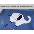 Yfashion 2pcs Children Summer Shorts Suit Cute Cartoon Printing Tank Tops Short Sleeves Shirt Summer Wear For Boys Girls. 