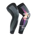Long Compression Leg Sleeves Bandage Protect Sports Lengthen Knee Pads Braces Support Elastic Knee Protector Joint Pain Cycling. 