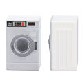 Miniature Washer 1/12 Scale Openable Door Plastic Miniature Washing Machine for Dollhouse. 