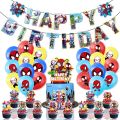 Super Hero Birthday Party Decoration The Avengers Balloon Spiderman Iron Man Hulk Party Supplies Tableware Banner Backdrop. 