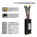 M5 Electric Bike Color LCD Display Meter 36V 48V/30A 12 Tube Sine Wave Controller E Scooter LCD Panel for Mountain EBike. 