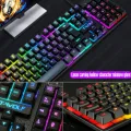 RGB T-Wolf Mechanical Feel Gaming keyboard and Mouse Tf200- High Quality Backlight LED  Gaming Keyboard Usb Ergon. 