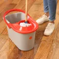 Phoenix Mop Basket - Wide Lip handle. Secure Grip. 