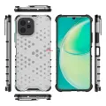 PlusCase for Huawei Nova Y61 Shockproof Case Honeycomb Clear Armor Hybrid Rugged Impact Protective Casing. 
