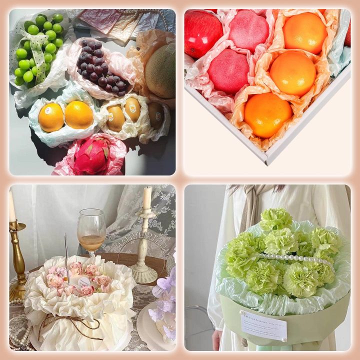 5psc/lot%20Bouquet%20Wrapping%20Paper%20Valentine's%20Day%20Wedding%20Rose%20Floral%20Wrapping%20Paper%20Birthday%20Party%20Favor%20Flower%20Wrapping%20Ribbons%20-%20Image%205