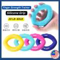 Silicone Grip Finger Strength Trainer Stroke Physio Hand Exercise Rehabilitation Stress Squeeze Ball Terapi Jari 握力器球. 