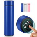 Water Bottle Temperature Control LCD Water Bottle Touch Screen 500 ML Stainless Steel Sports Water Bottle with LED Temperature Display,Double Wall Vacuum Insulated Water Bottle, Stay Hot for 24 Hrs,Cold for 24 Hrs. 