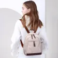 LouisWill Women Backpack Korean School Backpacks Fashionable Ladies Backpack Casual Simple Student Bags Laptop Backpacks Lightweight Anti-theft Backpacks. 