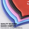 Silicone Swimming Cap, Universal Waterproof Ear Protection For Adults And Children, 50G, With A Pleated Head Swimming Cap Moyao. 
