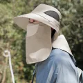Summer Sun Hats UV Protection Outdoor Fishing Cap For Men Women Muqin. 