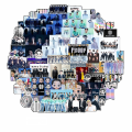 BTS Stickers PROOF Album 30 Pcs Stickers | Bangtan Boys Album Poster Lomo Cards V Jimin Jin Jungkook Suga J-Hope RM. 