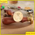 Moon Star Pattern Wax Seal Fire Painting Stamp for Scrapbook Envelope Gift Cards. 