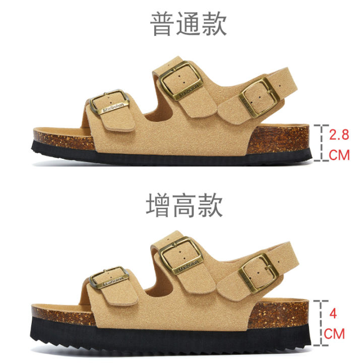 Maibulun%20Birkenstock%20Cork%20Slippers%20Flat%20Roman%20Sandals%20Frosted%20Summer%20Beach%20Men%20and%20Women%20All-MatchingH36%20-%20Image%204