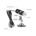 1000X Magnification USB Digital Microscope with OTG Function Endoscope 8-LED Light Magnifying Glass Magnifier with Stand. 