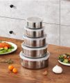 5 pieces protect fresh box Set stainless steel High quality. 