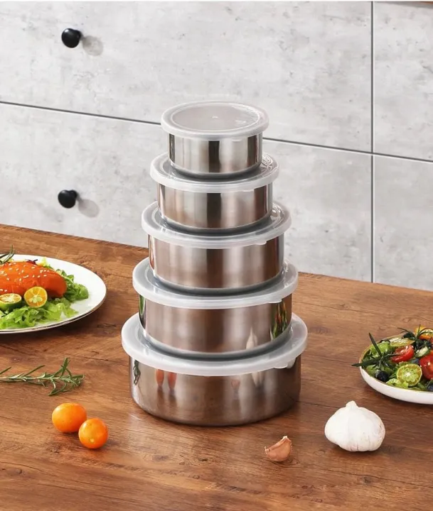 5%20pieces%20protect%20fresh%20box%20Set%20stainless%20steel%20High%20quality%20-%20Image%202