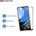 creen Protector Full Glue Coverage Edge to Edge Tempered Glass for Xiaomi Redmi 9 Power/Poco M3. 
