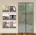 Magic Mesh Screen Door මැජික් දැල් දොර තිර මැජික් දැල් දොර තිර Magic Mesh Screen Door Magnetic Fly Insect Screen Door Keep Insects out Mosquito Top-to-bottom Seal Automatica for Balcony Sliding Doors Living Room,  Mesh Door Screen,Door Screen,. 