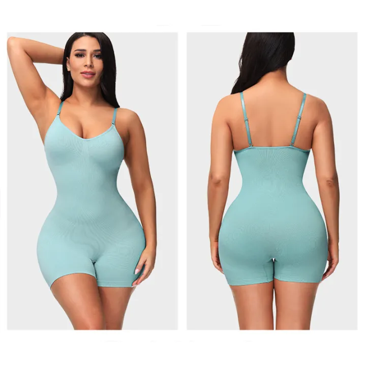 Yfashion%20Women%20Cotton%20Shapewear%20Non-marking%20Abdomen%20High%20Elastic%20ummy%20Control%20High%20Waist%20Sling%20Bodysuits%20color%20-%20Image%204