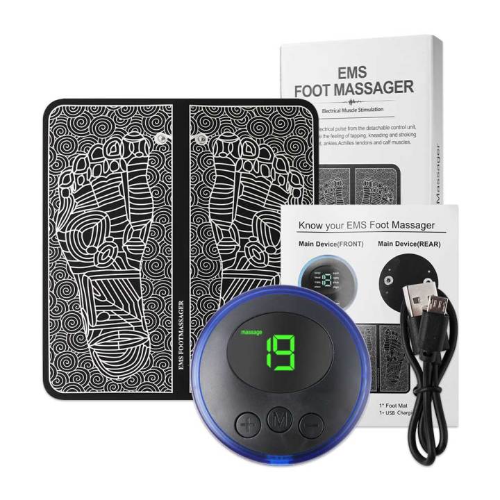 Tens%20Foot%20Massager%20Mat%20Electric%20EMS%20Portable%20Foldable%20Pad%20Relief%20Pain%20Reflexology%20Foot%20Acupoint%20Massage%20Pulse%20Muscle%20Stimulation%20-%20Image%207