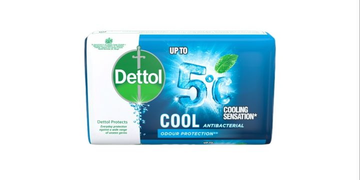 Dettol Soap Cool with Crispy Menthol, 100g
