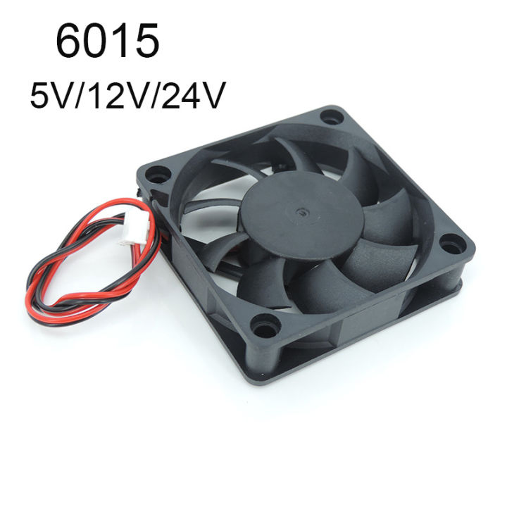DC 5V 12V 24V 60mm 6015 DC Cooling Fan 60x60x15mm 6cm Cooler CPU Case ...