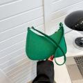Advanced texture Felt handbags Chic material Unique shape Women's fashion Stylish color New design Luxury shoulder bag. 