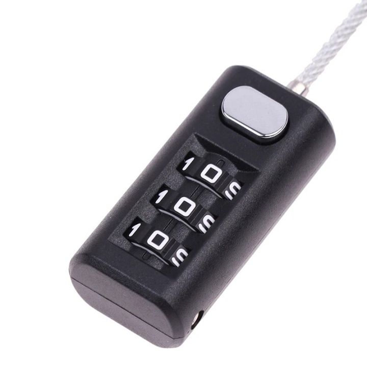 3%20Digit%20Coded%20Lock%20Small%20Locks%20Resettable%20Padlock%20Luggage%20Locks%20For%20Toolbox%20Travel%20Bag%20Cupboard%20Backpack%20Black%20-%20Image%202