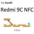 Power On Off Button Volume Switch Key Control Flex Cable Ribbon For XiaoMi Redmi 9C 9A NFC Note 9 9T 9S 10 Pro Max 10T. 