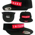 Rap Cap Snapback Hat Baseball Cap Hat Sun Visor Hat Hip Hop Hats for Men Women Plain Black Cap. 