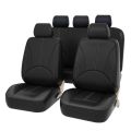 【Miga Plaza】Lether Universal 4/9Pcs Car Seat Covers for Toyota Vios Fortuner Innova Corolla. 