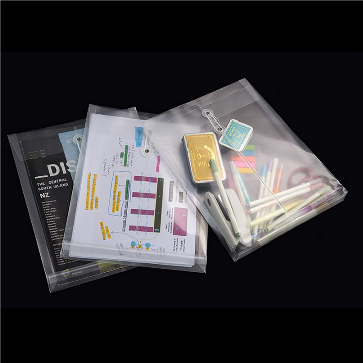 24%20Pack%20Clear%20Plastic%20Envelopes%20Poly%20Envelopes%20Expandable%20Files%20Document%20Folders%20with%20Button%20&%20String%20Tie%20Closure%20A4%20-%20Image%204